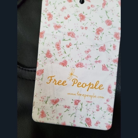 Free People Vegan High Rise Skinny Pants Brown - Picture 5 of 7